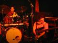 live_bat_2001_01.jpg | Texaco - Le bateau Ivre - 12/2001 - Jean-Baptiste Gaudray (guitares) - Alexandre Rasse (claviers) - Marc Rodrigues (batterie) - Yves Martinez (chant, harmo, basse)